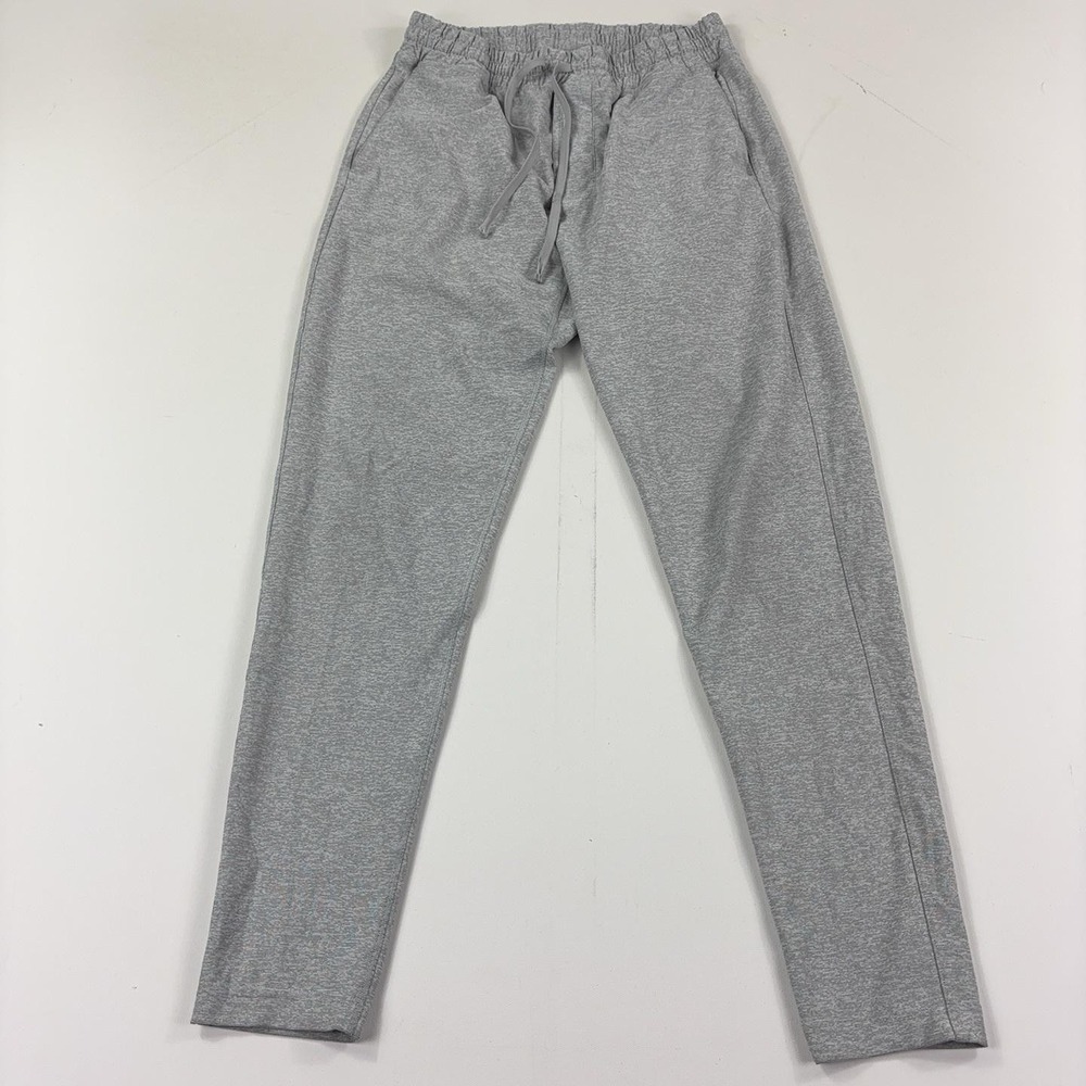 Outdoor Voices Sweatpants Mens Medium Gray Jersey Elastic Drawstring Pockets